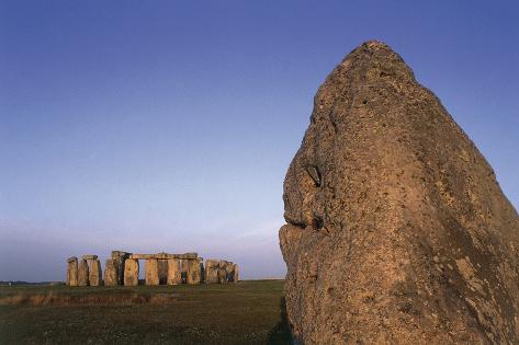 Photographic Print: Megalithic Monument of Stonehenge: 24x16in