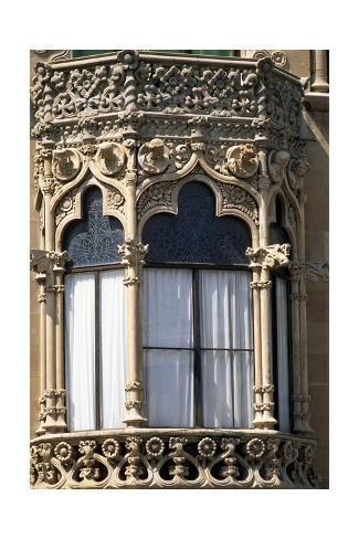 Giclee Print: Bay Window, Joaquin Navas House: 24x16in