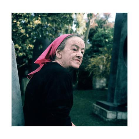 Giclee Print: Portrait of Dame Barbara Hepworth : 16x16in
