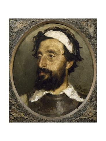 Giclee Print: Self-Portrait by Giovanni Cavalleri: 24x18in