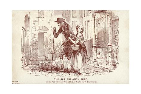 Giclee Print: Scene from the Old Curiosity Shop: 24x16in