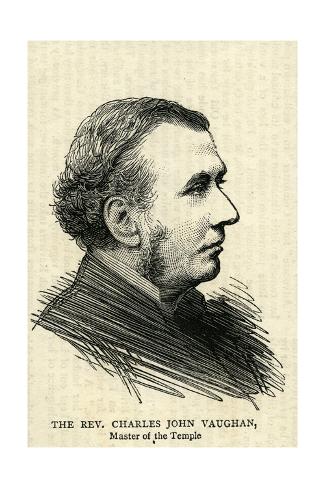 Giclee Print: The Rev. Charles John Vaughan, the Dean of Llandaff: 24x16in