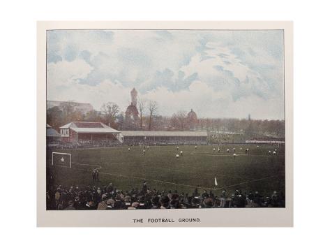 Giclee Print: The Football Ground, from 'Crystal Palace: Guide and Souvenir' : 24x18in