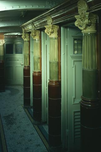 Photographic Print: Glazed Ceramic Cubical Columns, Gentlemen's Public Lavatory, Market Place, Hull: 24x16in