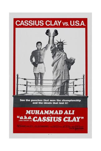 Art Print: Muhammad Ali A.K.A. Cassius Clay: 24x16in