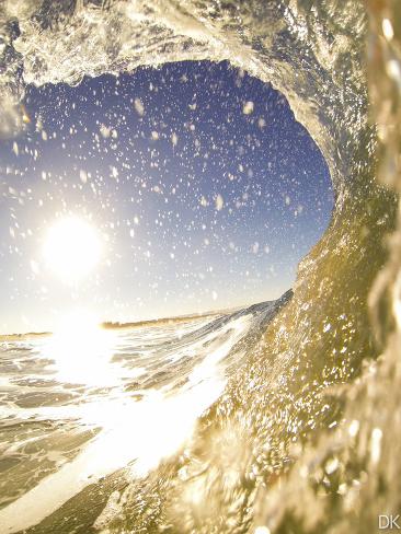 Photographic Print: Surfers and the Waves They Ride by Daniel Kuras: 24x18in