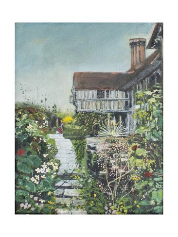 Giclee Print: Great Dixter: the Long Border, 2005 by Margaret Hartnett: 24x18in