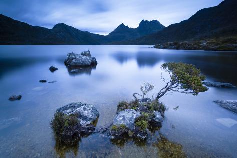 Photographic Print: Cradle Mountain National Park, Tasmania, Australia. Dove Lake at Sunrise by Matteo Colombo: 24x16in