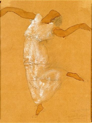 Giclee Print: Isadora Duncan, Early 20th Century by Auguste Rodin: 24x18in