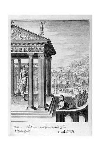 Giclee Print: The Palladium, 1655 by Michel de Marolles: 24x16in