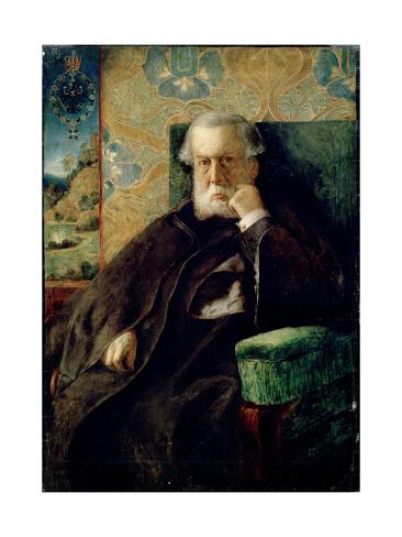 Giclee Print: Portrait of Doctor Von Meyer, Late 19th or Early 20th Century by Max Klinger: 24x18in