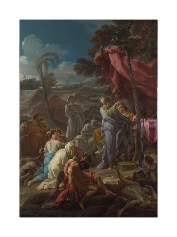 Giclee Print: The Brazen Serpent, 1744 by Corrado Giaquinto: 24x18in