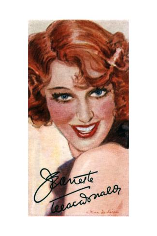 Giclee Print: Jeanette Macdonald, (1903-196), Singer and Actress, 20th Century: 24x16in