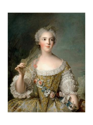 Giclee Print: Princess Sophie of France (1734-178) by Jean-Marc Nattier: 24x18in