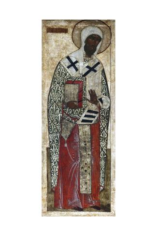 Giclee Print: Saint Leontius of Rostov, 16th Century: 24x16in