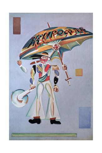 Giclee Print: Costume Design for the Operetta Girofle-Giroflia by Ch. Lecocq, 1922 by Georgi Bogdanovich Yakulov: 24x16in