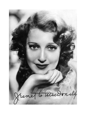 Giclee Print: Jeanette Macdonald (1903-196), American Singer and Actress, C1930S-C1940S: 16x12in