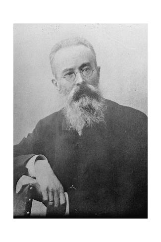 Giclee Print: Nikolai Rimsky-Korsakov, Russian Composer, 1890S: 18x12in