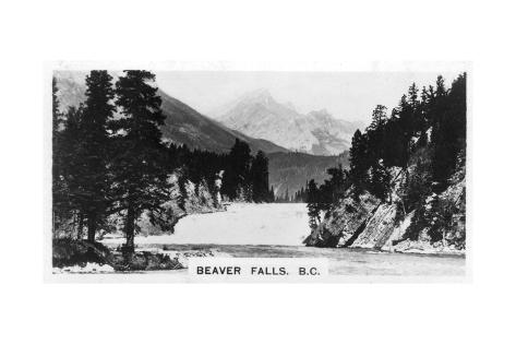 Giclee Print: Beaver Falls, British Columbia, Canada, C1920S: 18x12in