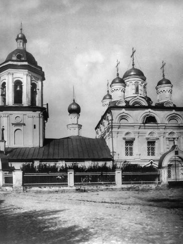 Photographic Print: Church of St John the Evangelist, Bronnaya, Moscow, Russia, 1881 by Scherer Nabholz & Co: 24x18in