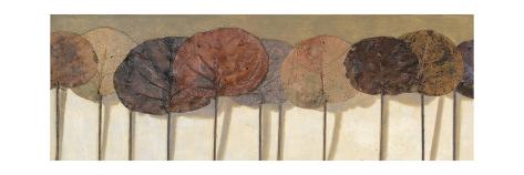 Premium Giclee Print: Leaves Show I by Patricia Pinto: 36x12in