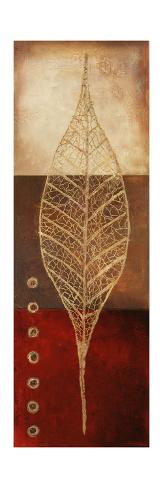 Premium Giclee Print: Fossil Leaves II by Patricia Pinto: 36x12in