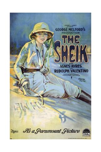 Giclee Print: The Sheik, 1921: 24x16in