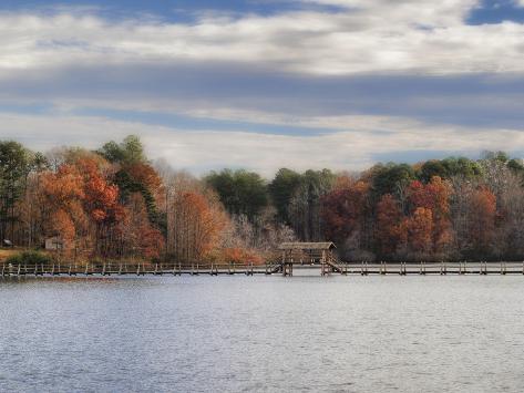 Photographic Print: Autumn at Chickasaw by Jai Johnson: 24x18in