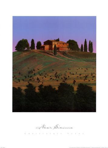 Art.com Art print: near sienna by christopher young: 27x20in