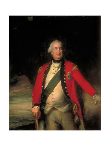 Giclee Print: Charles, 2nd Earl and 1st Marquis Cornwallis, C.1795 by John Singleton Copley: 24x18in