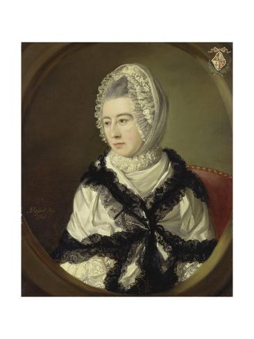 Giclee Print: Portrait of a Lady, 1768 by John Russell: 24x18in