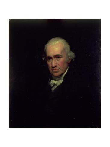 Giclee Print: James Watt (1736-1819), after William Beechey (1753-1839) by John Partridge: 24x18in