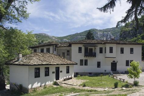 Photographic Print: Monastic Buildings in Monastery Dedicated to St John of Rila (Also known as St Ivan) : 24x16in