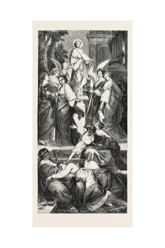 Giclee Print: The Wise and Foolish Virgins, from the Picture by Arthur Muller, Mueller: 24x16in