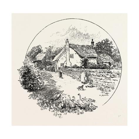 Giclee Print: Allestree Is a Suburb and Ward of the City of Derby, in Derbyshire, England. Uk: 16x16in