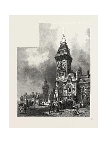 Giclee Print: Ottawa, Tower of Eastern Block, Departmental Buildings, Canada, Nineteenth Century: 24x18in