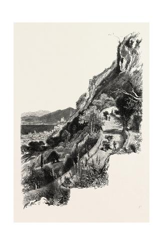 Giclee Print: Windmill Hill Road, Gibraltar and Ronda, 19th Century: 24x16in