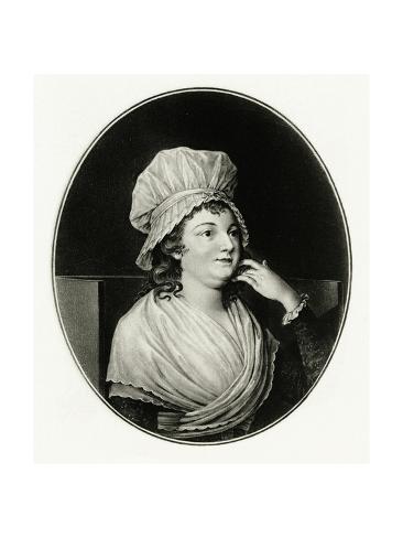 Giclee Print: Marie Anne Charlotte Corday, 1884-90: 24x18in