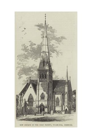 Giclee Print: New Church of the Holy Trinity, Tulse-Hill, Norwood: 24x16in