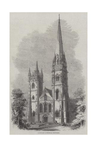 Giclee Print: Llandaff Cathedral Restored: 24x16in