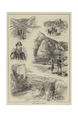 Giclee Print: Trout Fishing in Dovedale: 24x16in