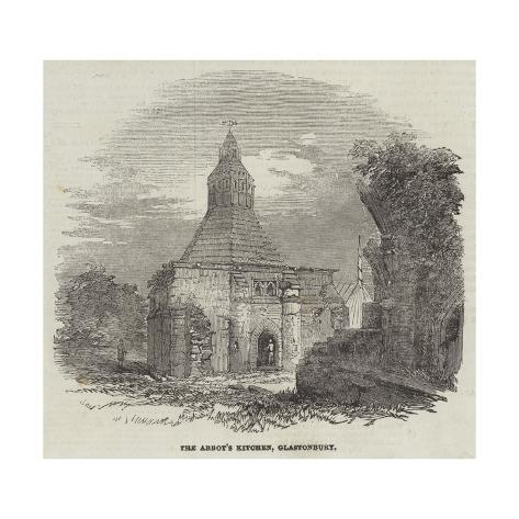 Giclee Print: The Abbot's Kitchen, Glastonbury: 16x16in