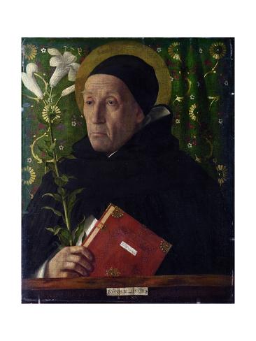 Giclee Print: St. Dominic, 1515 by Giovanni Bellini: 24x18in