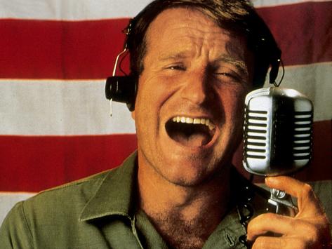 Photo: Good Morning Vietnam De Barrylevinson Avec Robin Williams, 1987: 16x12in
