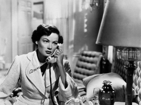 Photo: Le Mysterieux Docteur Korvo Whirlpool De Otto Preminger Avec Gene Tierney 1949: 16x12in