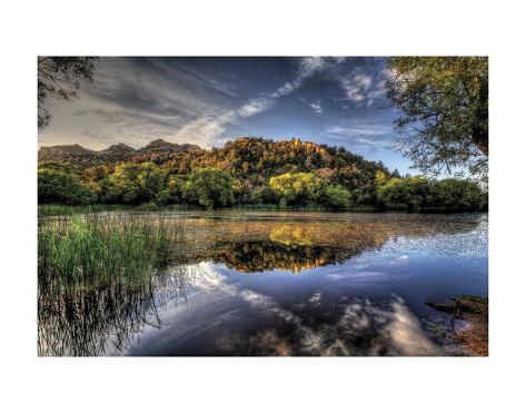 Art Print: Basin Reflect by Bob Larson: 11x14in