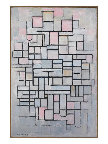 Art Print: Composition No. IV by Piet Mondrian : 32x24in