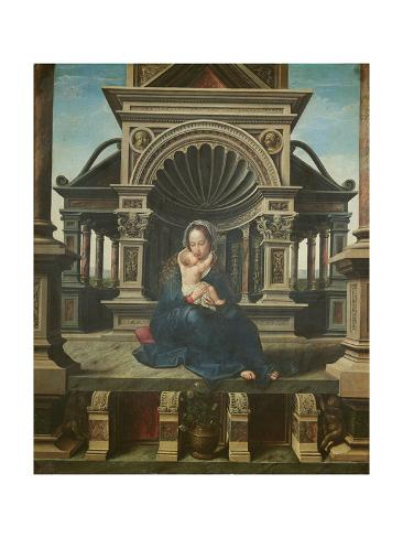 Giclee Print: The Virgin of Louvain by Peter Mabuse: 24x18in