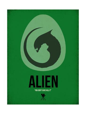 Art Print: Alien by David Brodsky: 16x12in