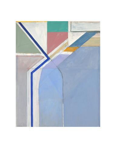 Art Print: Ocean Park No. 24, 1969 by Richard Diebenkorn: 14x11in